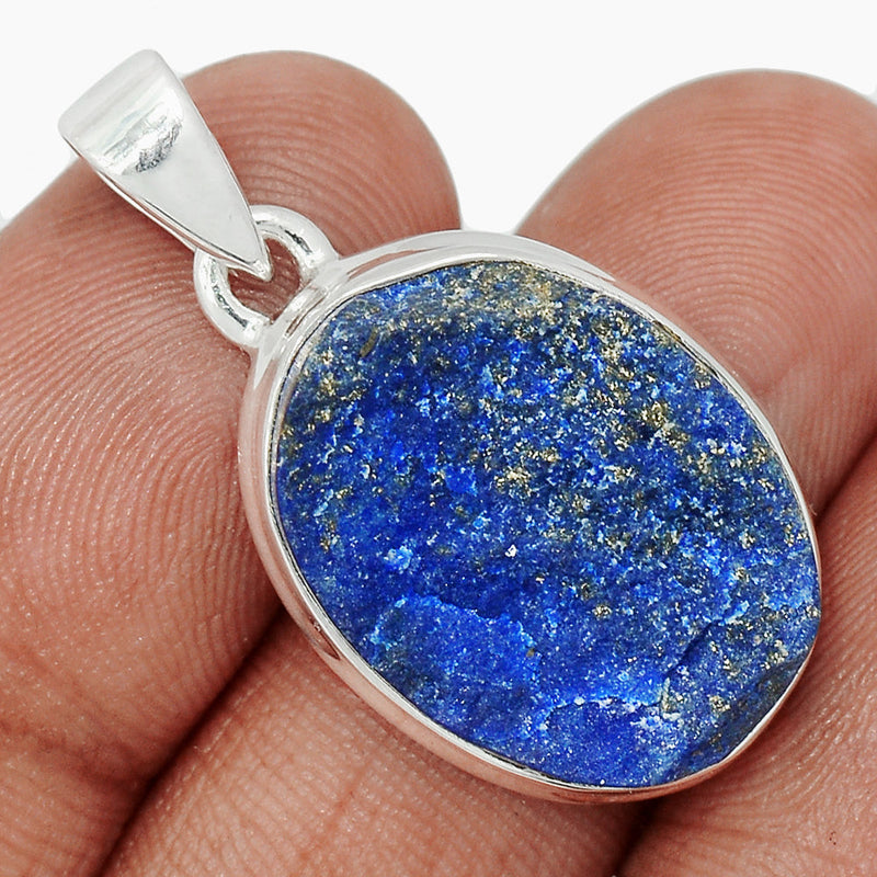 1.3" Lapis Druzy Pendants - LDZP547