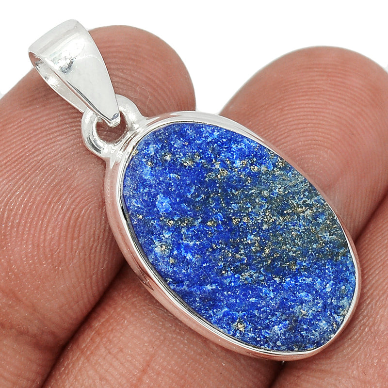 1.3" Lapis Druzy Pendants - LDZP558