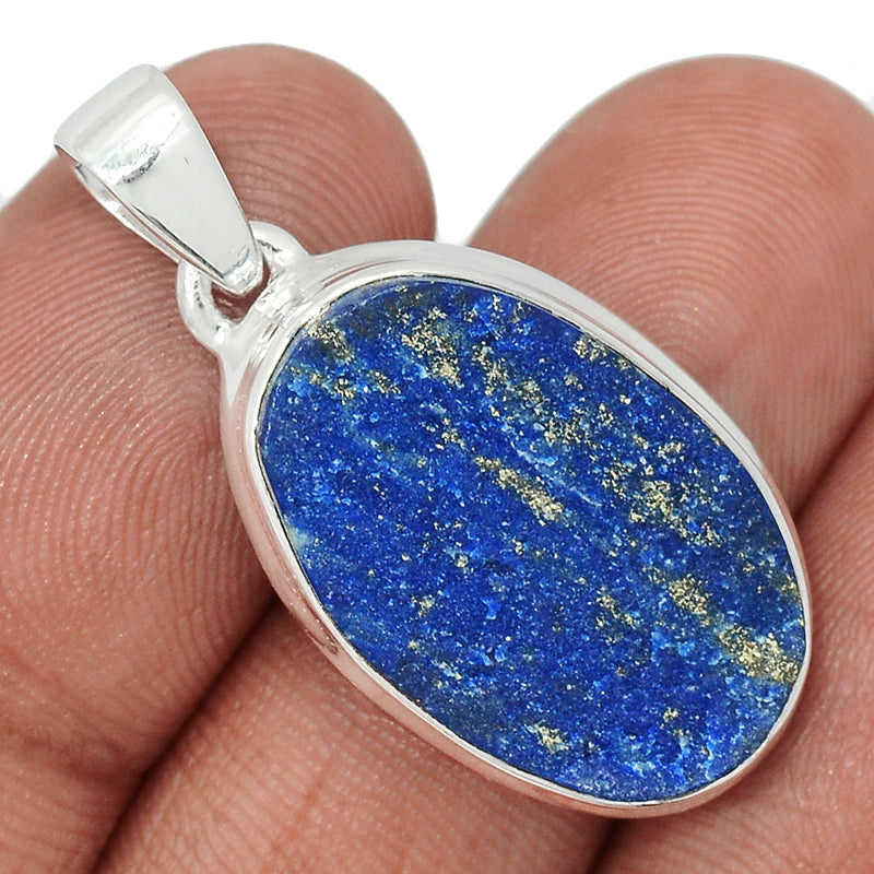 1.3" Lapis Druzy Pendants - LDZP565