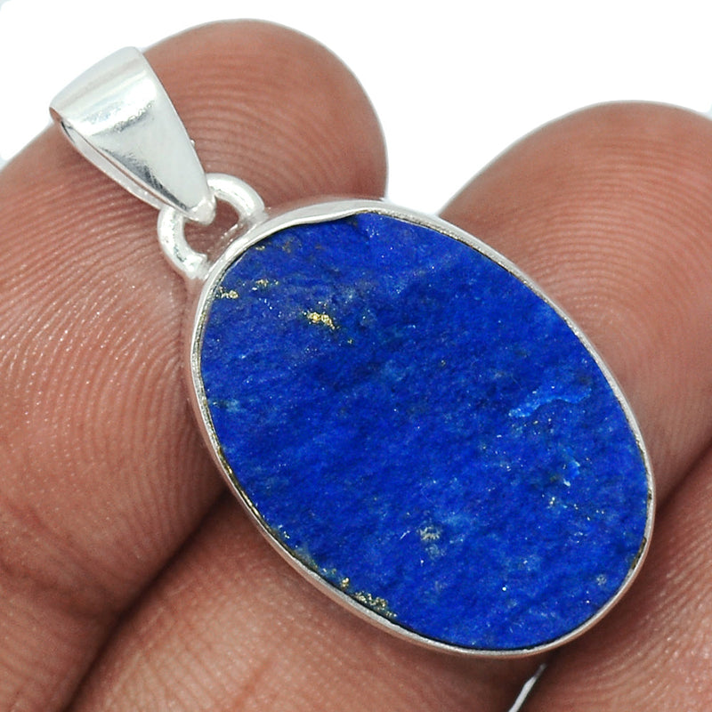 1.2" Lapis Druzy Pendants - LDZP581