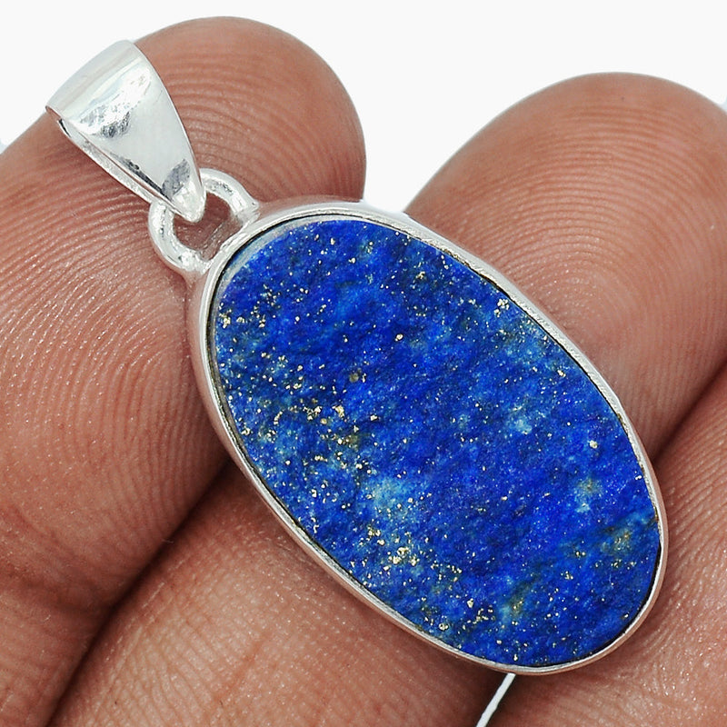 1.3" Lapis Druzy Pendants - LDZP585