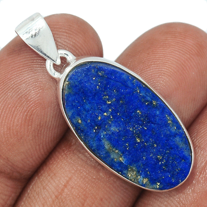 1.3" Lapis Druzy Pendants - LDZP591