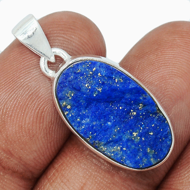 1.2" Lapis Druzy Pendants - LDZP595