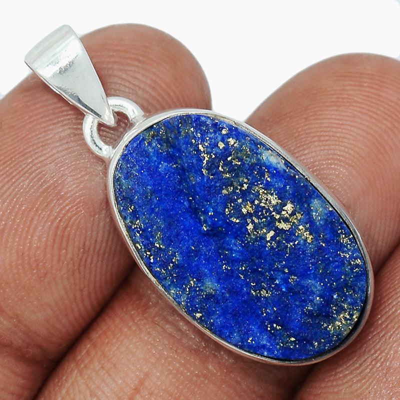 1.3" Lapis Druzy Pendants - LDZP602