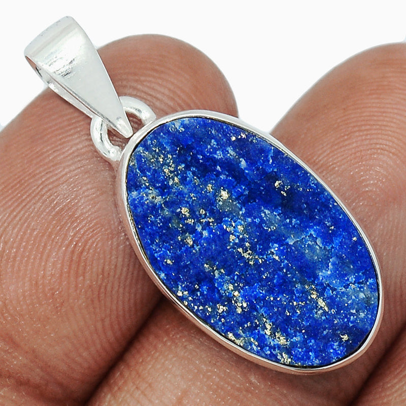 1.2" Lapis Druzy Pendants - LDZP610