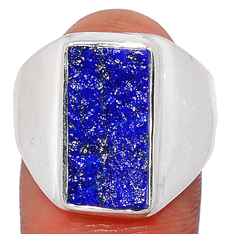 Solid - Lapis Druzy Ring - LDZR421