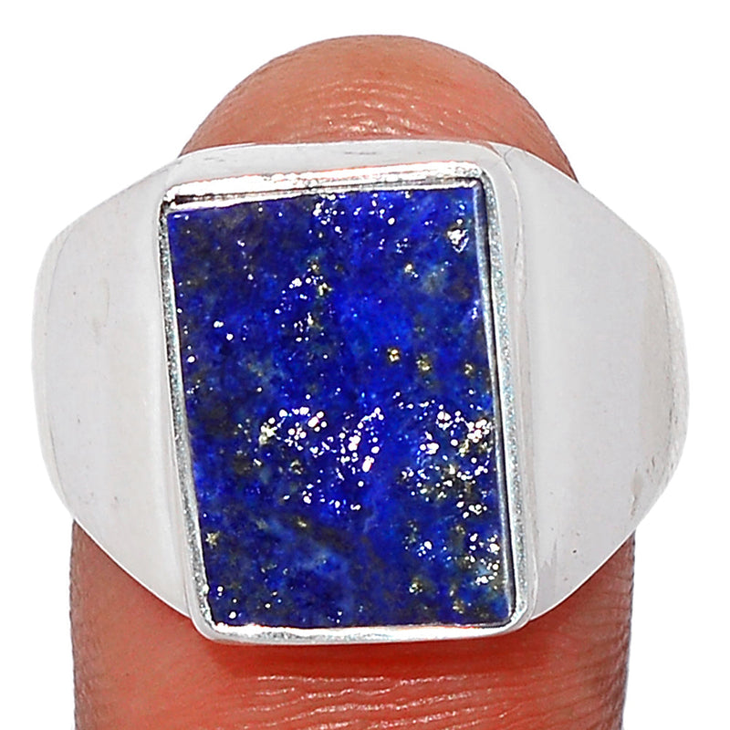 Solid - Lapis Druzy Ring - LDZR423