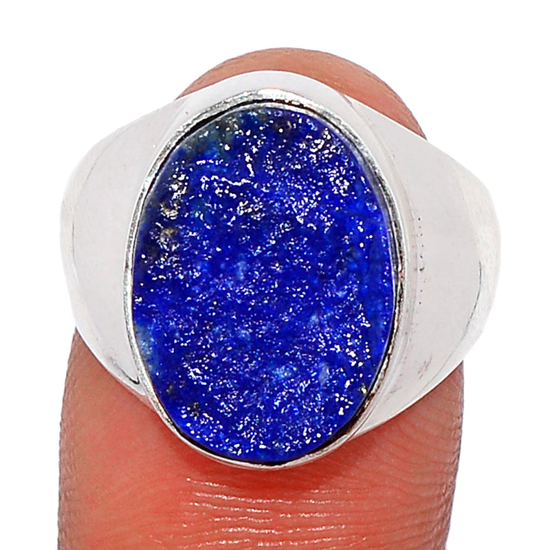 Solid - Lapis Druzy Ring - LDZR431