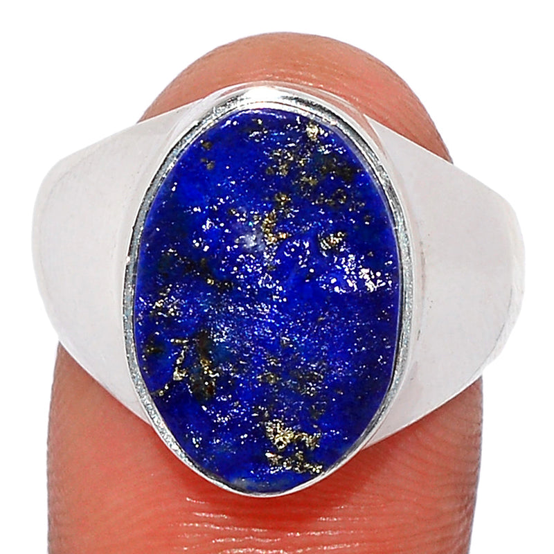 Solid - Lapis Druzy Ring - LDZR433