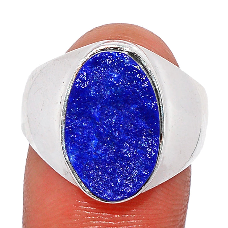 Solid - Lapis Druzy Ring - LDZR439