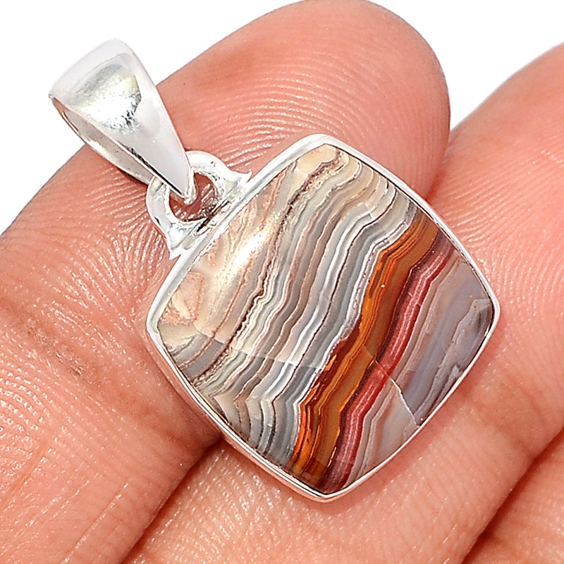 1.3" Laguna Lace Agate Pendants - LLAP1795