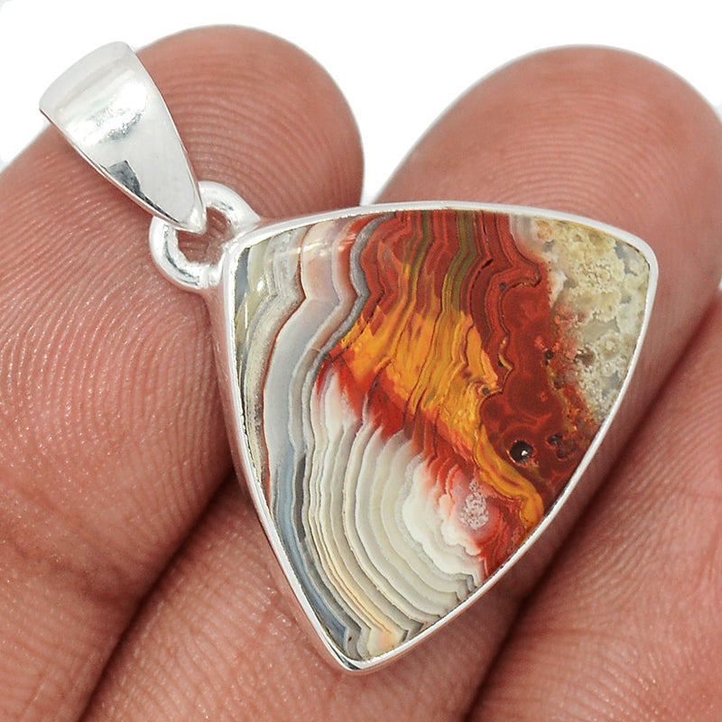 1.2" Laguna Lace Agate Pendants - LLAP1983