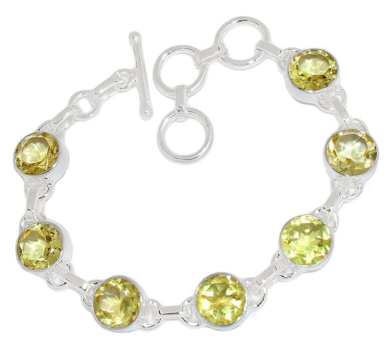 7.7" Lemon Topaz Bracelets - LMTB40