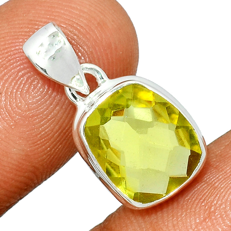 1" Lemon Topaz Pendants - LMTP435