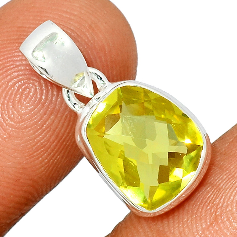 1" Lemon Topaz Pendants - LMTP445