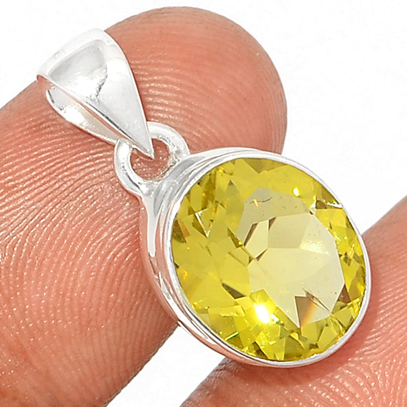 1" Lemon Topaz Pendants - LMTP537