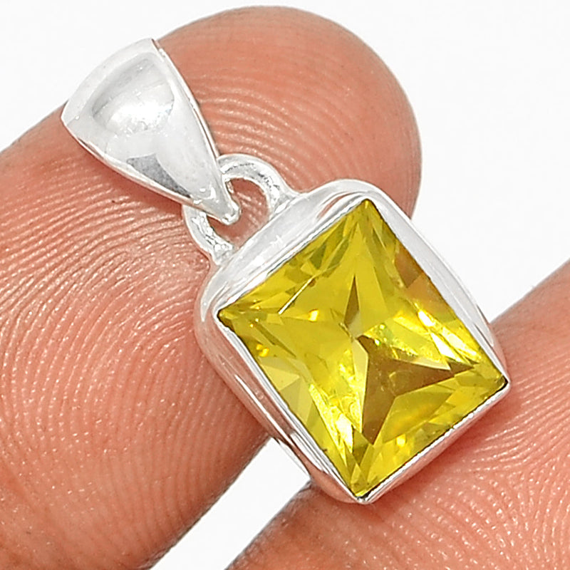 0.8" Lemon Topaz Pendants - LMTP544