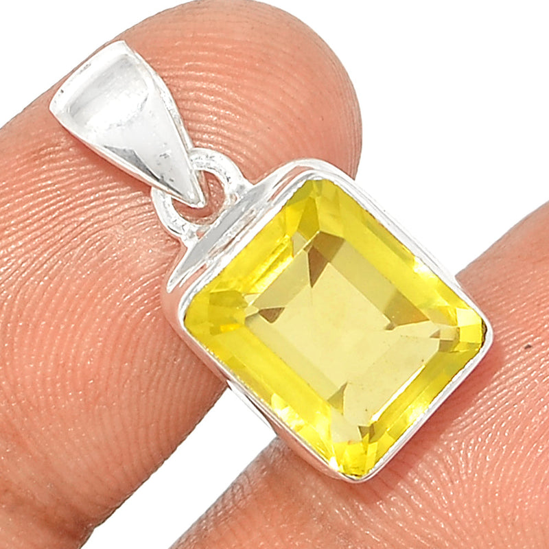 1" Lemon Topaz Pendants - LMTP564