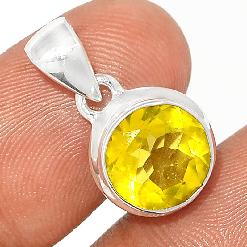 1" Lemon Topaz Pendants - LMTP567