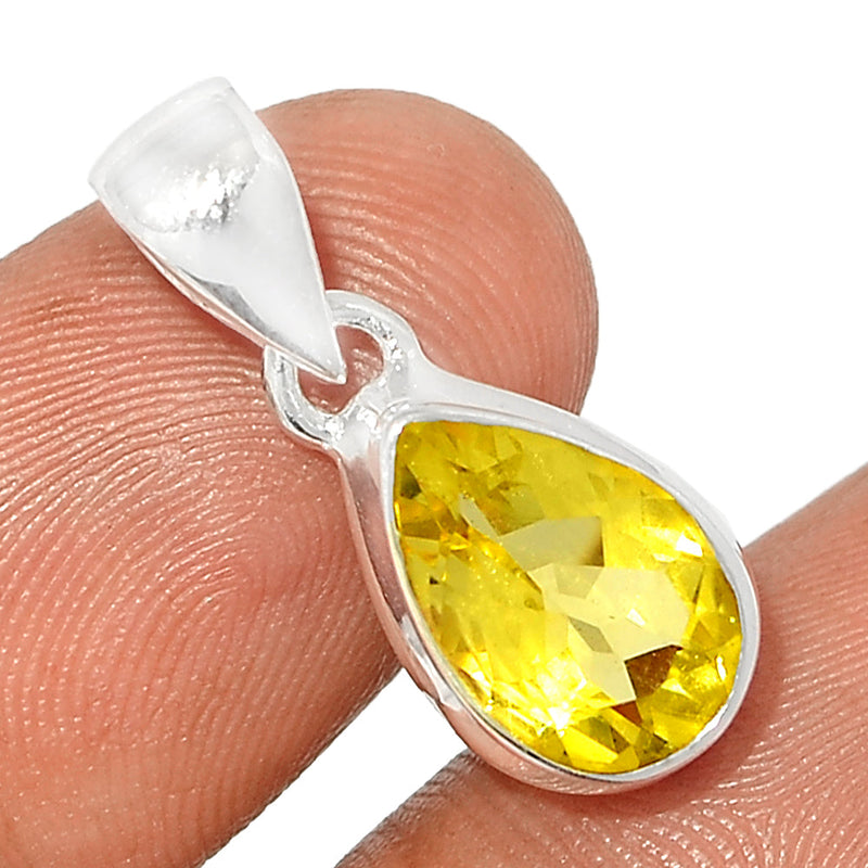 1" Lemon Topaz Pendants - LMTP575