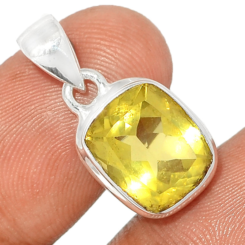 1" Lemon Topaz Pendants - LMTP582