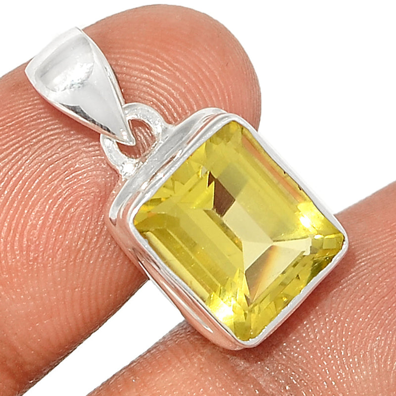 0.8" Lemon Topaz Pendants - LMTP589