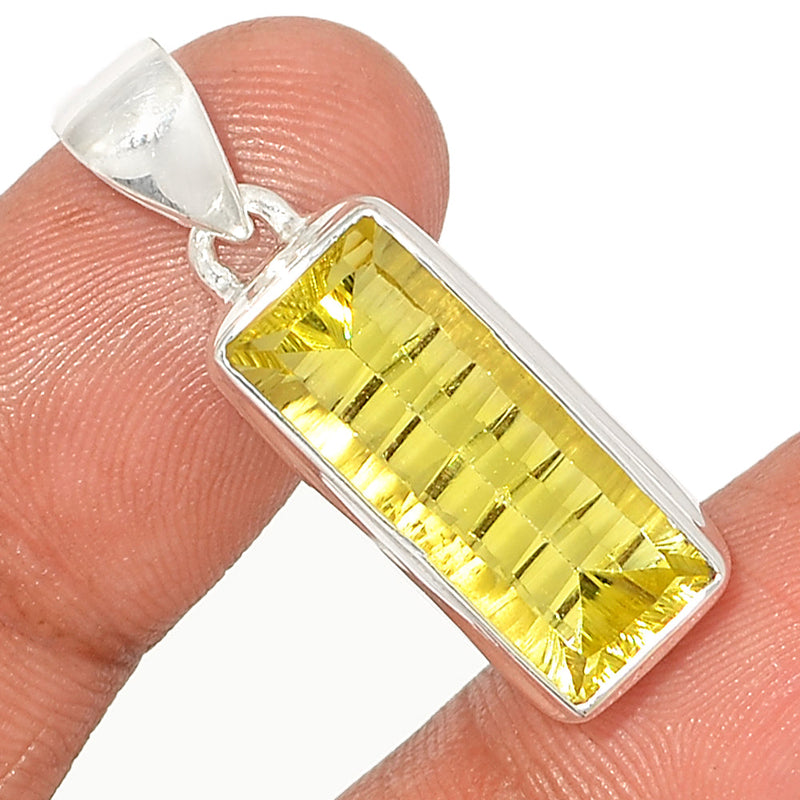 1.2" Lemon Topaz Pendants - LMTP599