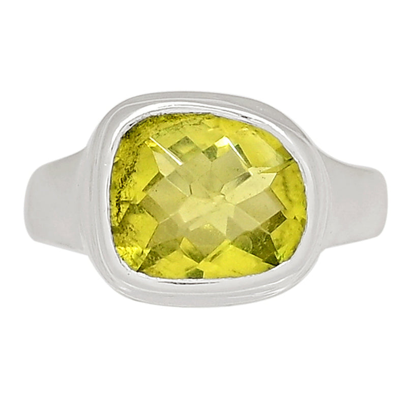 Solid - Lemon Topaz Ring - LMTR313