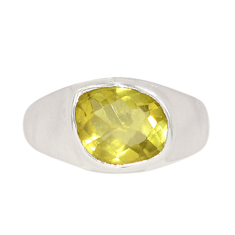 Solid - Lemon Topaz Ring - LMTR438