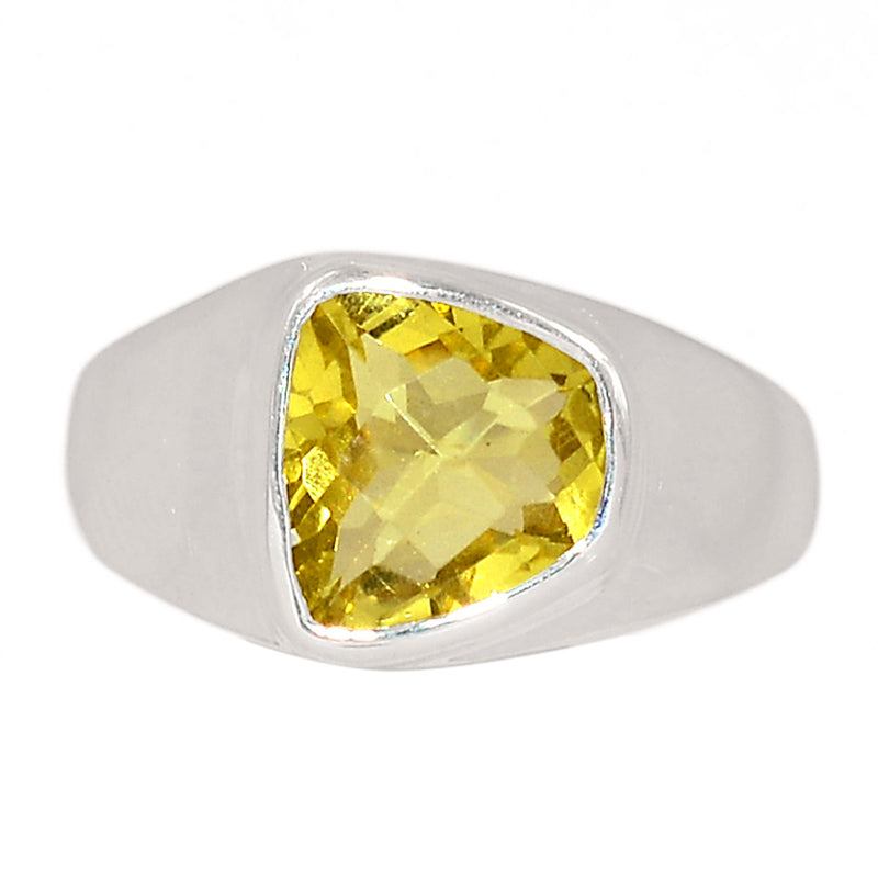 Solid - Lemon Topaz Ring - LMTR447