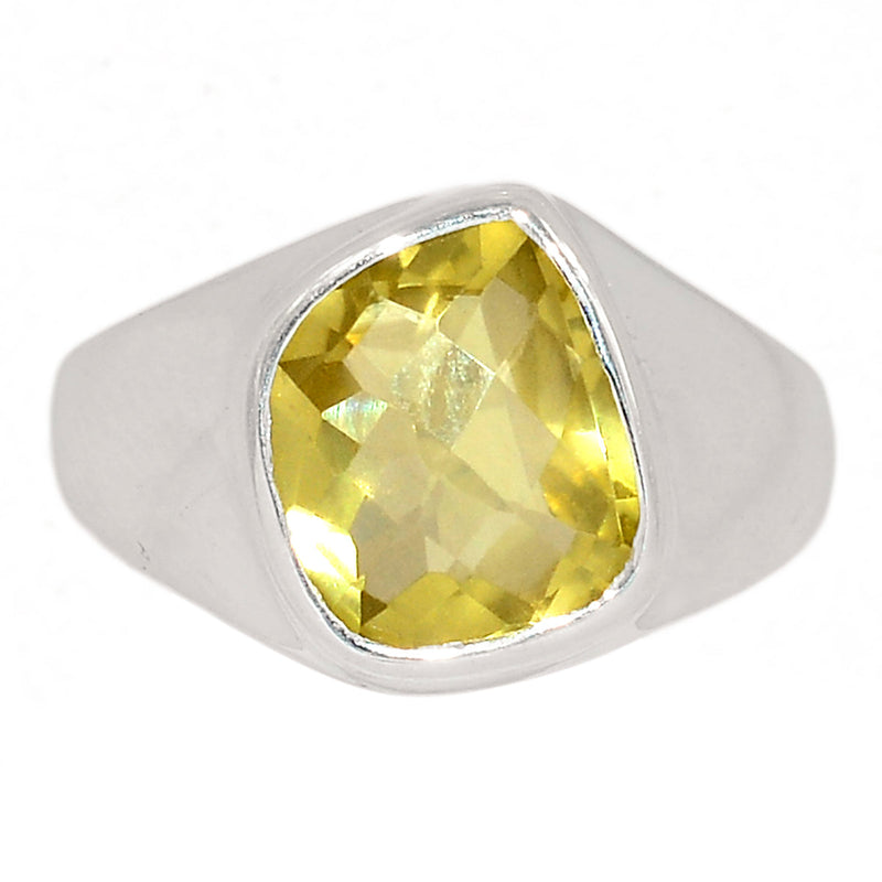 Solid - Lemon Topaz Ring - LMTR448