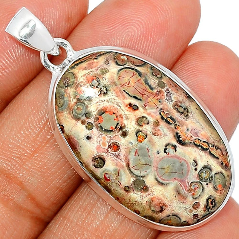 1.7" Leopard Skin Pendants - LPDP476