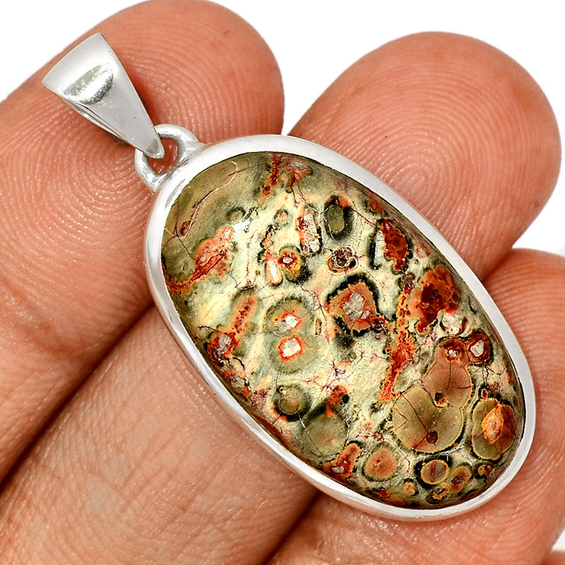 1.7" Leopard Skin Pendants - LPDP553