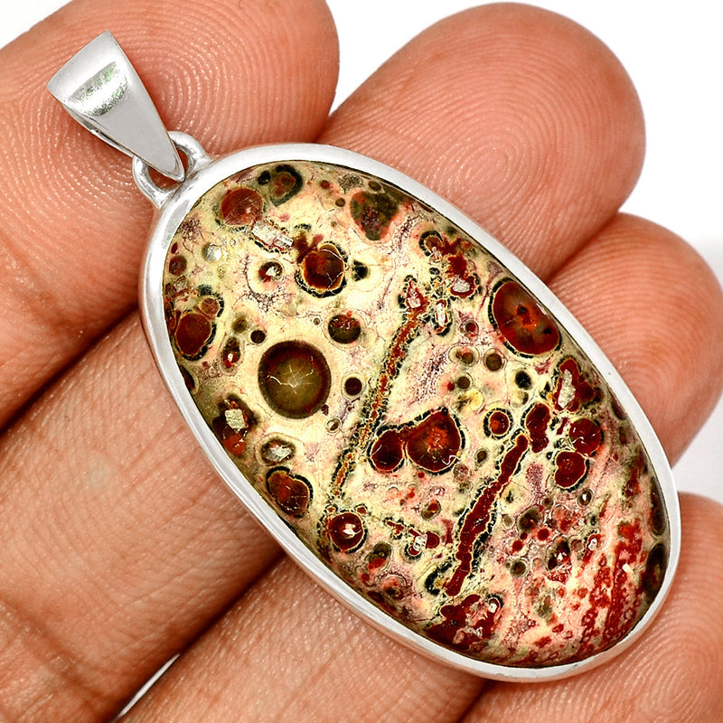 2.1" Leopard Skin Pendants - LPDP569