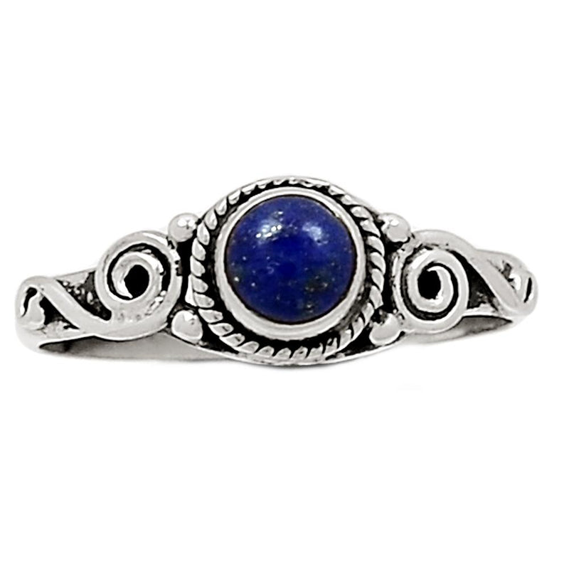 5*5 MM - Fine Filigree -  Lapis Ring - LPSR2311