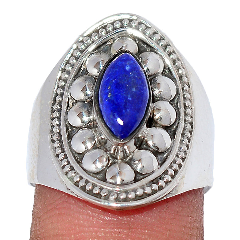 Fine Filigree - Lapis Ring - LPSR3023