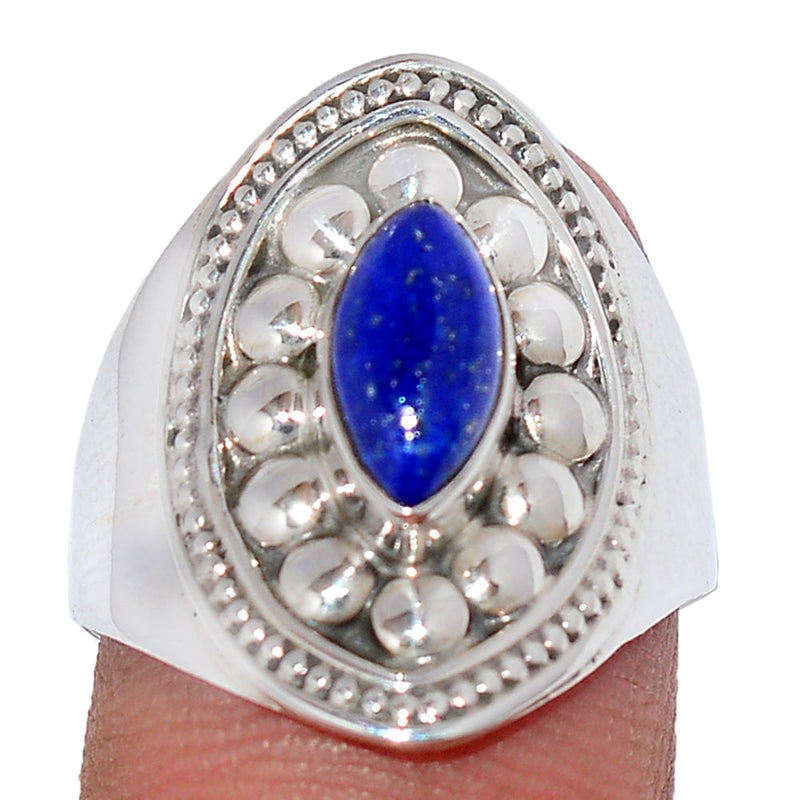 Fine Filigree - Lapis Ring - LPSR3027