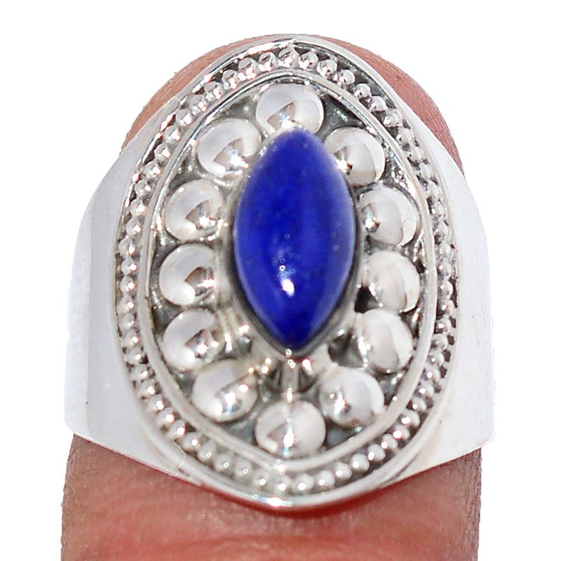 Fine Filigree - Lapis Ring - LPSR3036