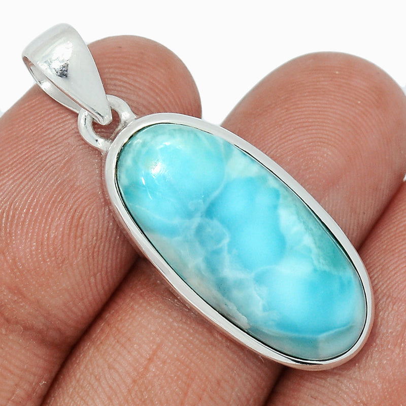 1.5" Larimar Pendants - LRIP3224