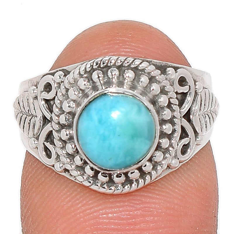 Fine Filigree - Larimar Ring - LRIR3021