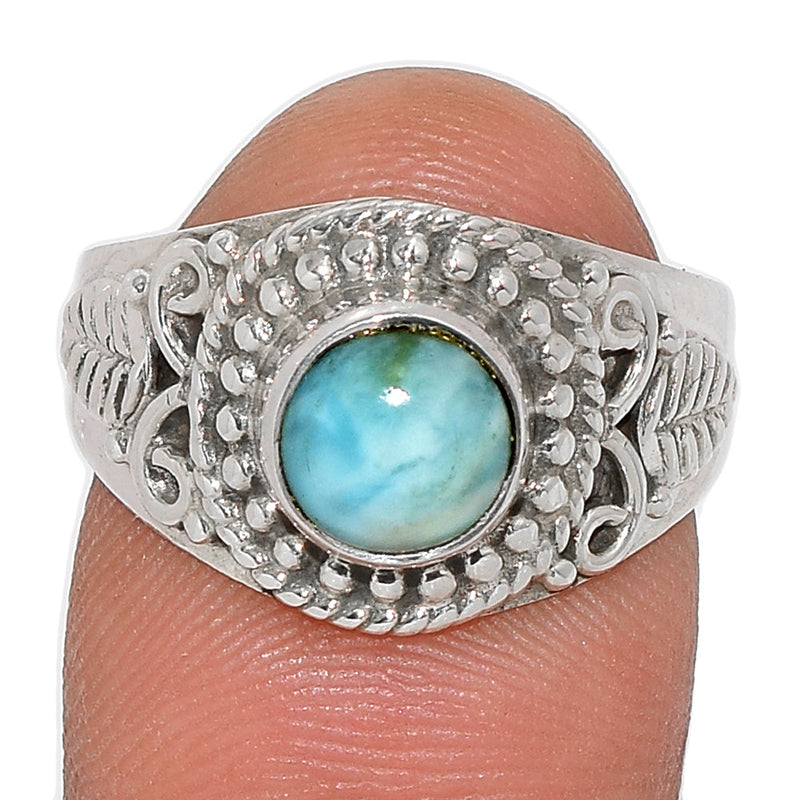 Fine Filigree - Larimar Ring - LRIR3025