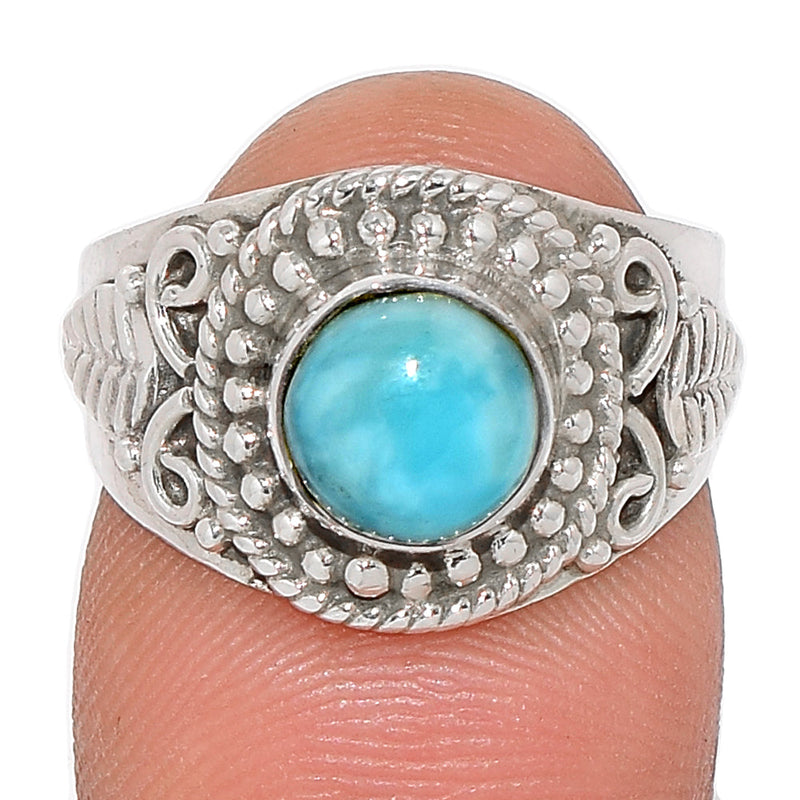 Fine Filigree - Larimar Ring - LRIR3027