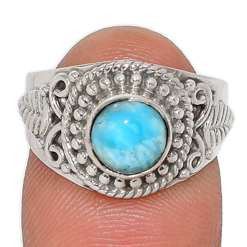 Fine Filigree - Larimar Ring - LRIR3031