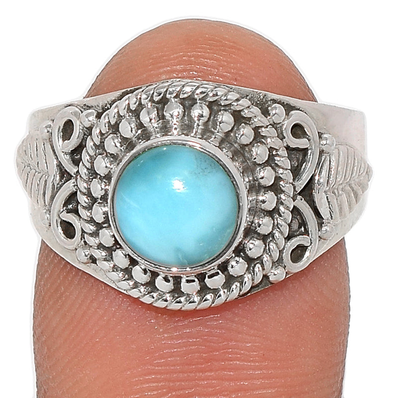 Fine Filigree - Larimar Ring - LRIR3041