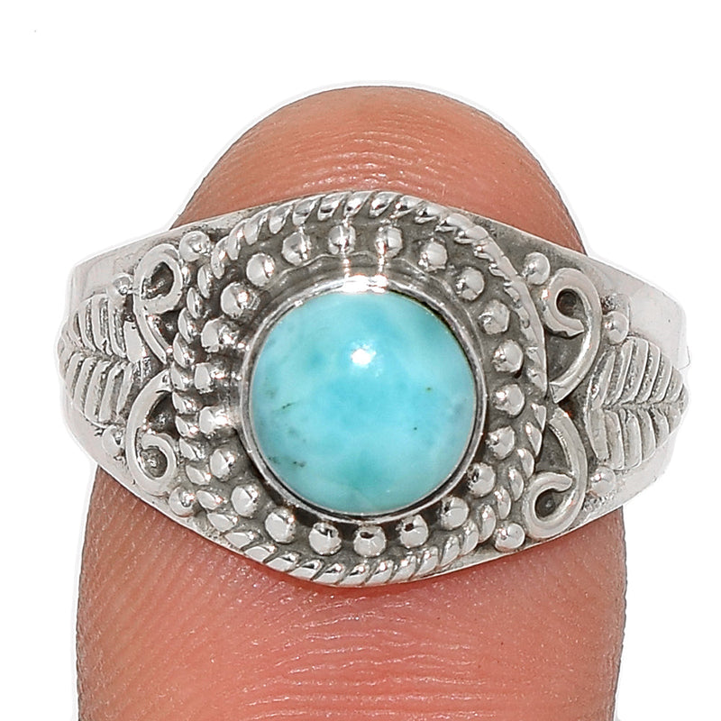 Fine Filigree - Larimar Ring - LRIR3044