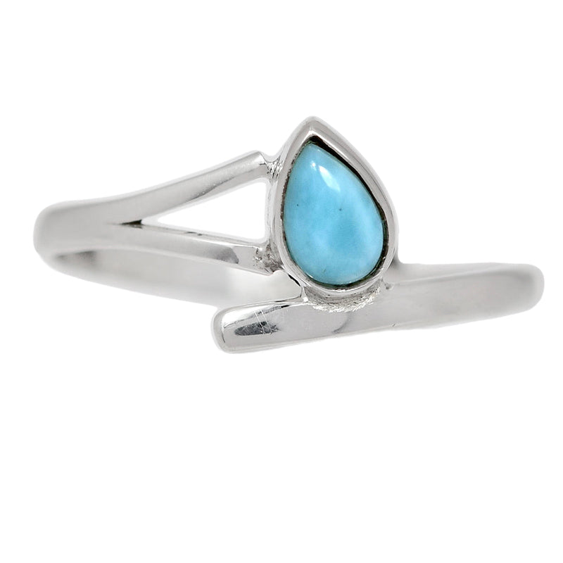 Small Plain - Larimar Ring - LRIR3133