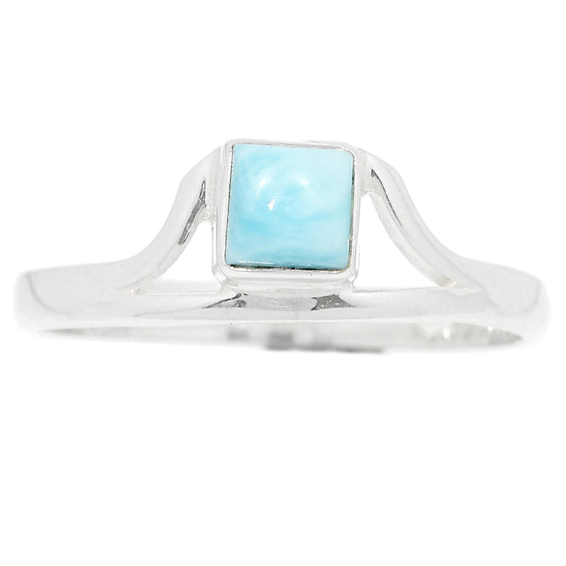 Small Plain - Larimar Ring - LRIR3351