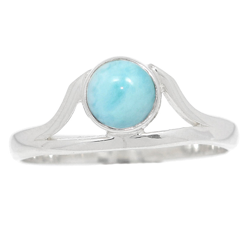 Small Plain - Larimar Ring - LRIR3407