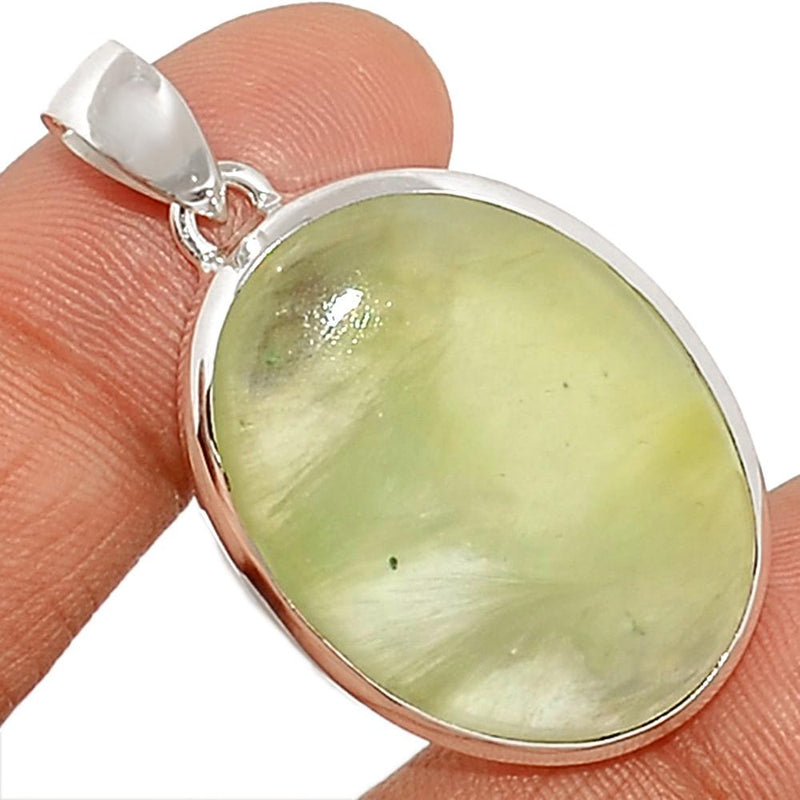 1.6" Australian Prehnite Pendants - LTCP120