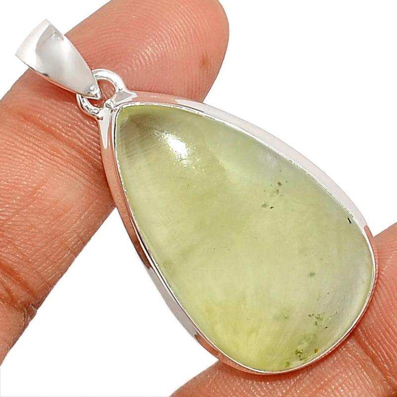 1.8" Australian Prehnite Pendants - LTCP135